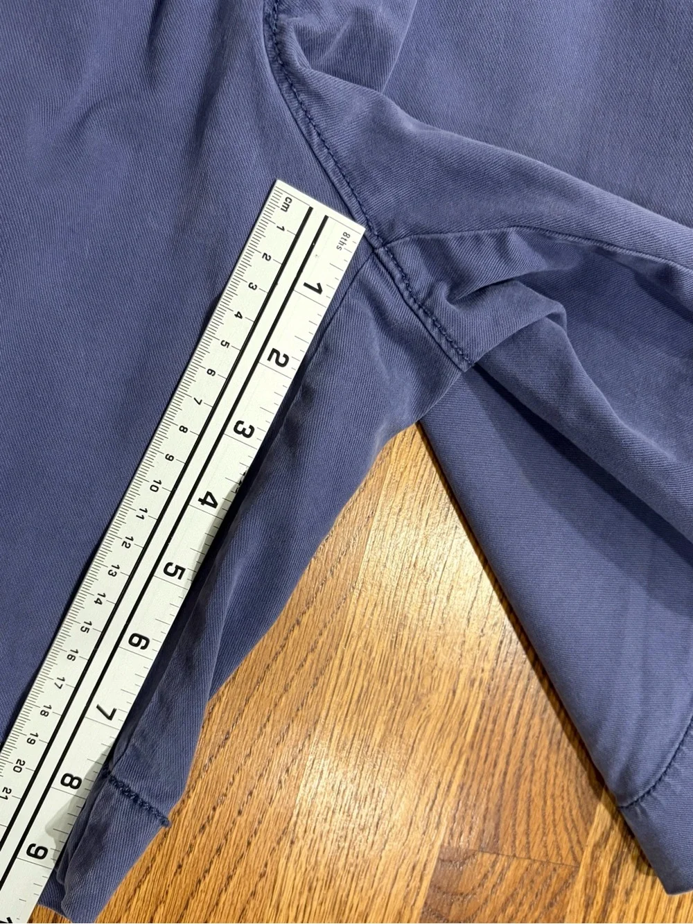 Tommy Bahama Navy Blue Flat Front Super Soft Lightweight Shorts (34)